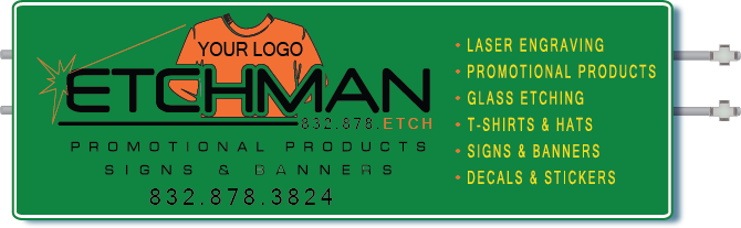 Upper sign Etchman promotional products